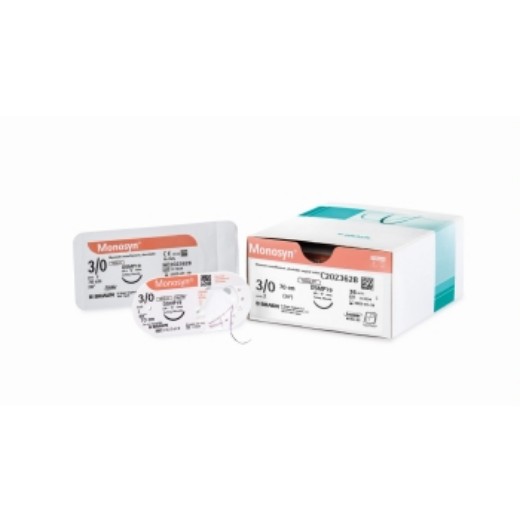 Picture of Monosyn Undyed 3-0 16mm RC 70cm Suture