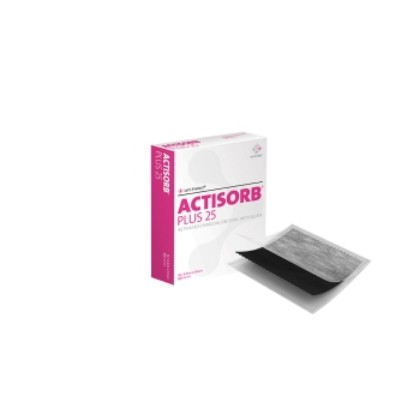 Picture of Actisorb Plus 25 Charcoal With Silver 6.5cmx9.5cm
