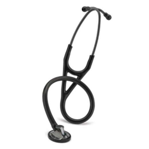 Picture of 3M Littmann 2176 Master Cardiology Stethoscope - Special Finish All Black; Smoke Chestpiece