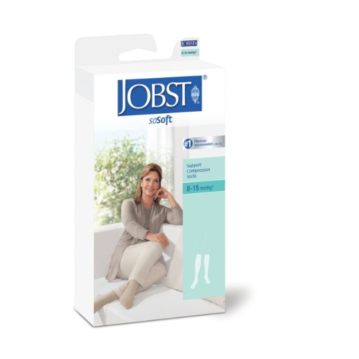 Picture of Jobst SoSoft Knee High Small Sand 8-15 MmHg