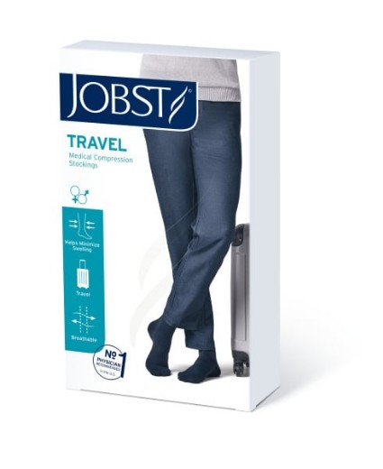 Picture of Jobst Travel Compression Sock Beige Size 4