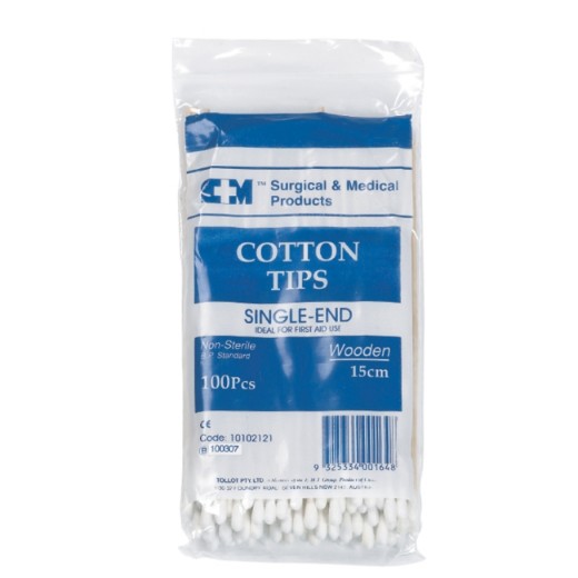 Picture of Cotton Jumbo Swabsticks 18cm