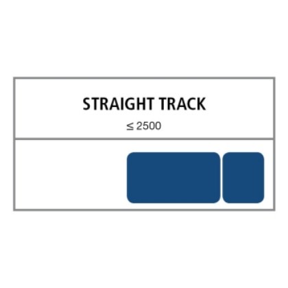 Picture of Curtain Track Straight 2500mm