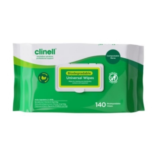 Picture of Clinell Biodegradable Universal Wipes