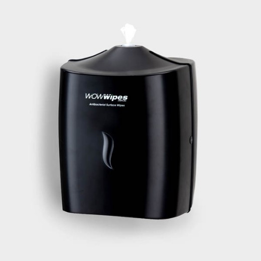 Picture of WOW Wipes Wall Dispenser Black