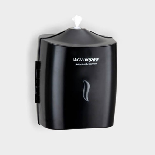 Picture of WOW Wipes Wall Dispenser Black