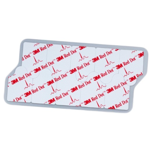 Picture of ECG Electrodes Red Dot Tab Style #2330