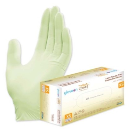Picture of COATS Latex Exam Gloves Extra Small - Powder Free