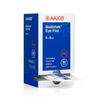 Picture of Bodichek Eye Pads 8 X 6cm 50's Sterile