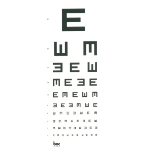 Picture of Eye Chart Direct 6m E'S