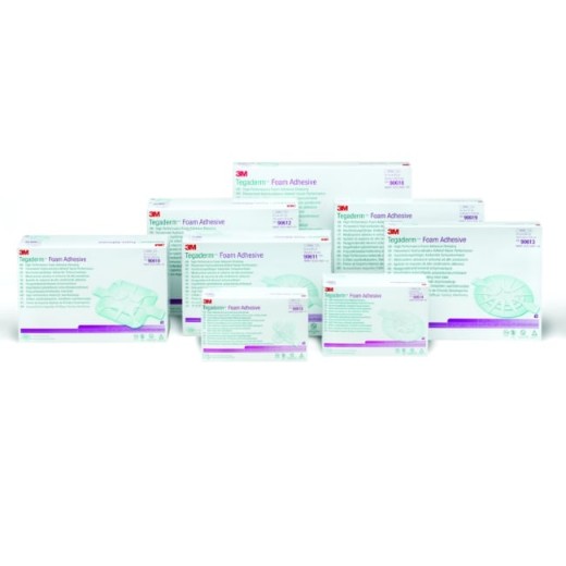 Picture of Tegaderm Foam Adhesive 10 X 11cm Dressing Oval