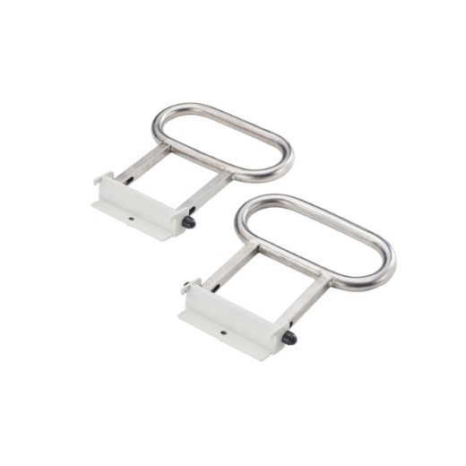 Picture of Gynaecology Table 3 Section With Foot Pads; Stirrups And Leg Extensions Black