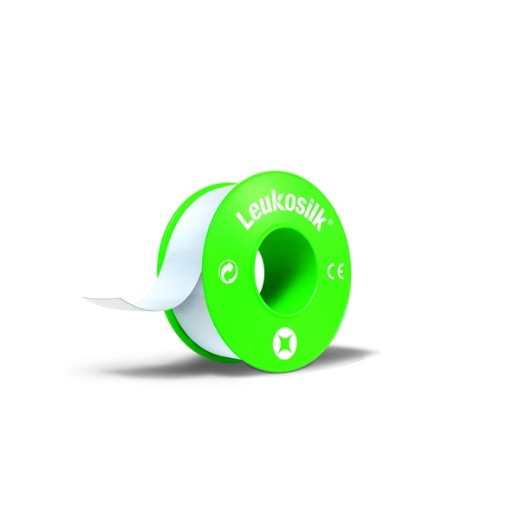 Picture of Leukosilk High Strength Hypoallergenic Adhesive Silk Tape 5cm X 5m