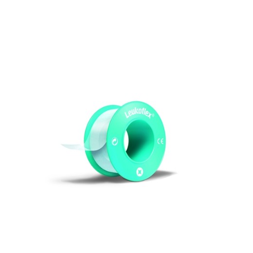 Picture of Leukoflex Transparent Water-Repellent Non-Porous Tape 1.25cm X 5m