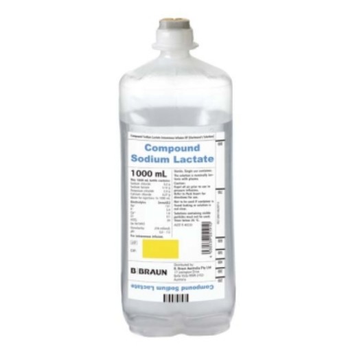 Picture of Compound Sodium Lactate IV BP EP 1000ml AU Box 10