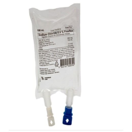 Picture of Freeflex 0.9% Sodium Chloride 100mL