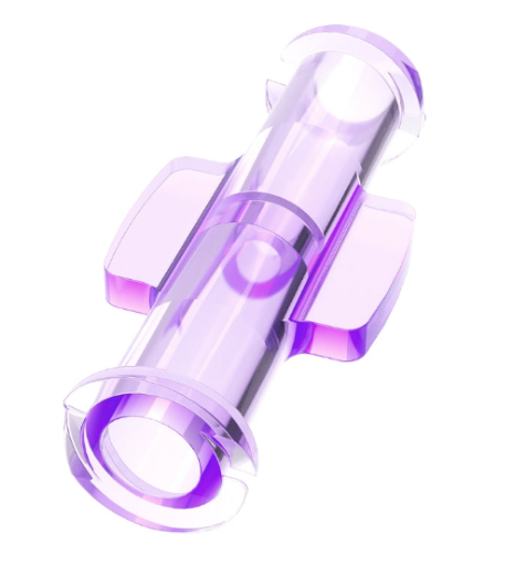 Picture of Connectors Luer Lock To Luer Lock Purple