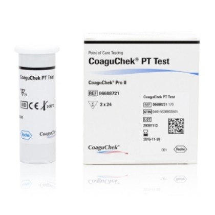 Picture of CoaguChek Pro II PT Test Strips 2x24
