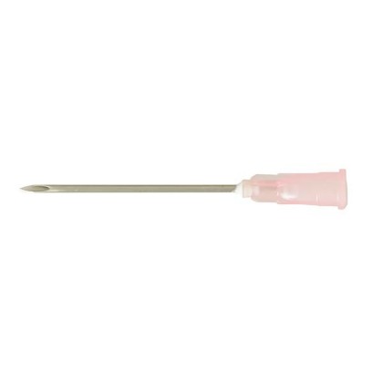 Picture of Agani Hypodermic Needles 18G X 38mm Pink