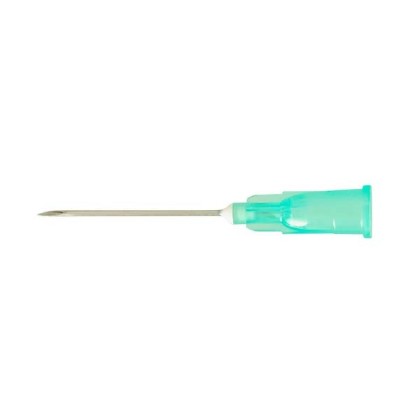 Picture of Agani Hypodermic Needles 21G X 25mm Green