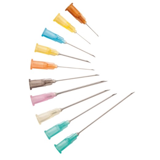 Picture of Agani Hypodermic Needles 25G X 16mm Orange