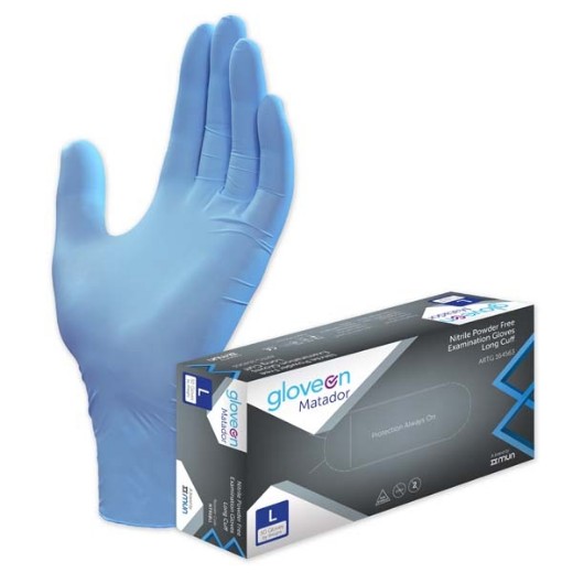 Picture of Matador Glove Nitrile Powder Free Large