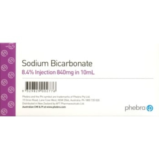Picture of Sodium Bicarbonate 8.4% 10ml