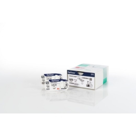 Picture of Optilene Blue 4-0 19mm RC 45cm Suture