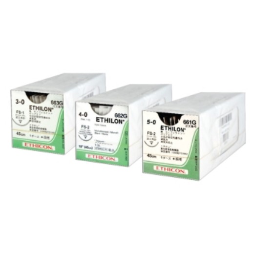 Picture of Ethilon 5-0 19mm FS-2 45cm Suture