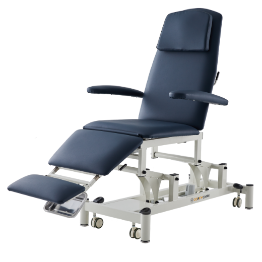 Picture of Podiatry - Multi Purpose Couch Navy Blue