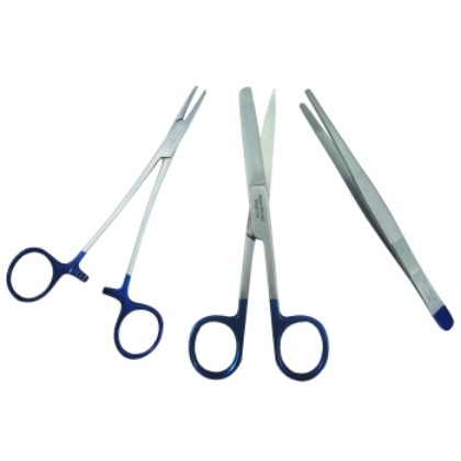Picture of Disposable Instrument Pack With Dressing Forceps   Sayco - Single Use Sterile