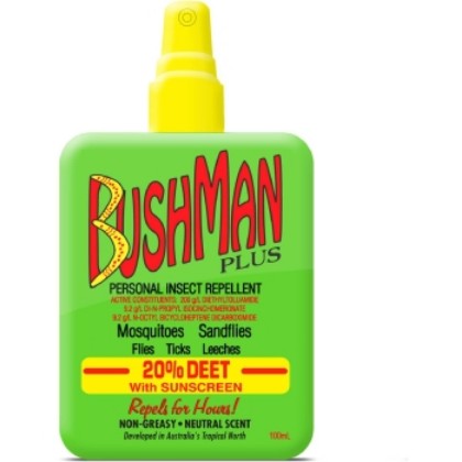 Picture of Bushman Plus UV Insect 100ml Pump Spray