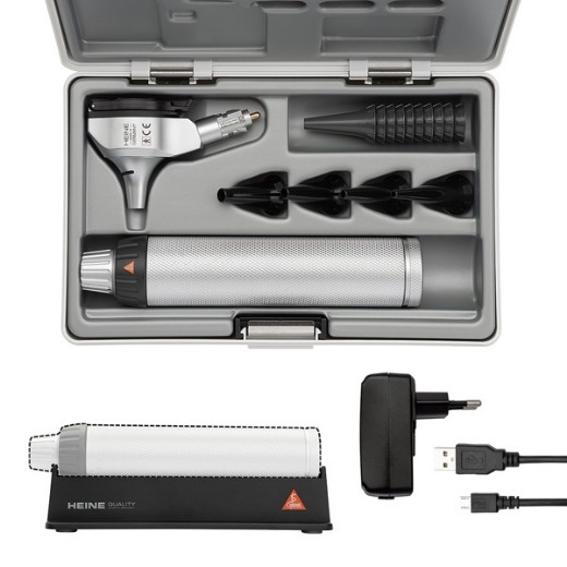 Picture of HEINE BETA 400 Otoscope LED F.O USB Handle Rechargeable