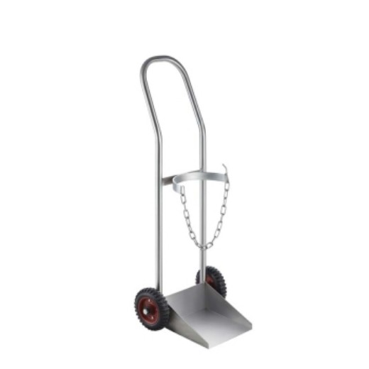 Picture of Oxygen Trolley Cylinder Size D Stainless Steel