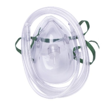 Picture of Oxygen Mask Adult Elon With 2.1m Tubing