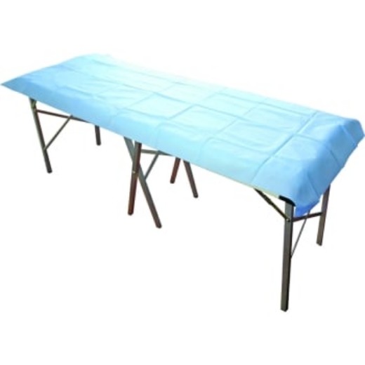 Picture of Sheet Flat Blue Disposable 200 X 70cm 40gsm
