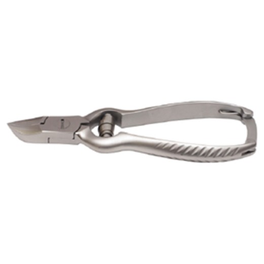 Picture of Nail Nipper Barrel Spring Lap-Joint Double Spring Plain Handle With Lock Satin Finish 13.5Cm