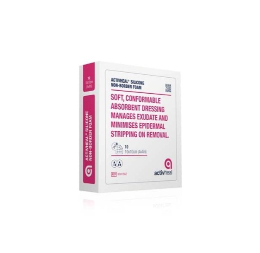 Picture of ActivHeal Silicone Foam 10 X 20cm No Border