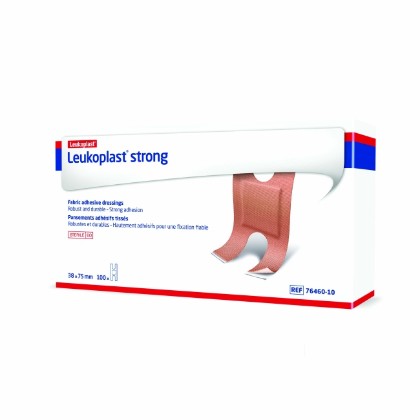 Picture of Leukoplast Strong Sterile Knuckle Dressing 38x75mm Tan