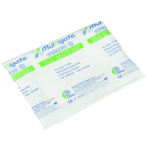 Picture of Gauze Squares 10 X 10cm Sterile 3's