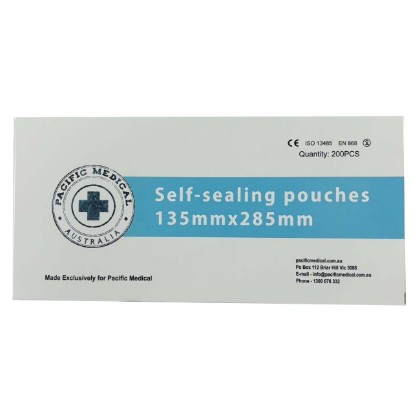 Picture of Autoclave Pouch 135 X 285mm Self Seal Pacific