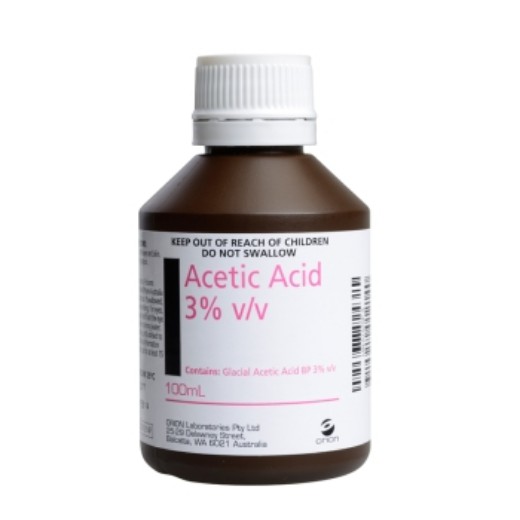 Picture of Acetic Acid Solution 3% 100ml