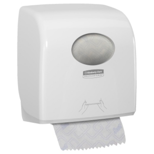 Picture of Aquarius Slimroll Hand Towel Disp White Lockable