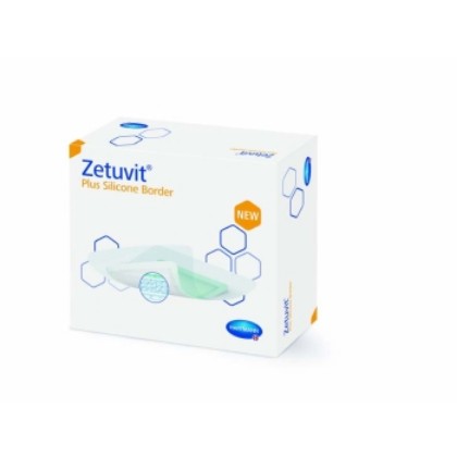 Picture of Zetuvit Plus Silicone Border 8 X 8cm