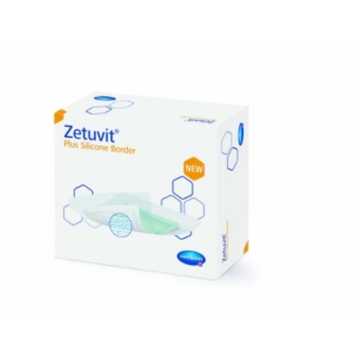 Picture of Zetuvit Plus Silicone Border 8 X 8cm