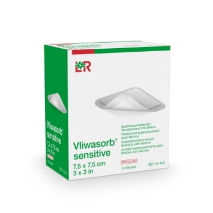 Picture of Vliwasorb Sensitive 12.5 X 12.5cm