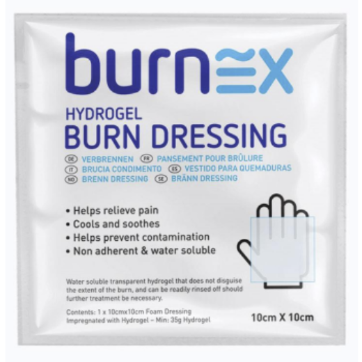 Picture of Burnex Hydrogel Dressing 10cm X 10cm