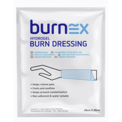 Picture of Burnex Hydrogel Dressing 20cm X 20cm