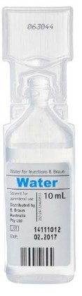 Picture of Water For Injection 10ml Braun
