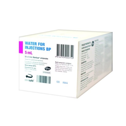 Picture of Water For Injection 5ml